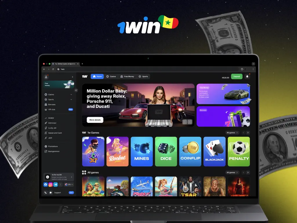 1win Sénégal 2025 – Casino en ligne et Paris Sportifs Officiels